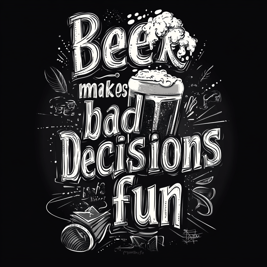 Beer Coasters, Set of 4