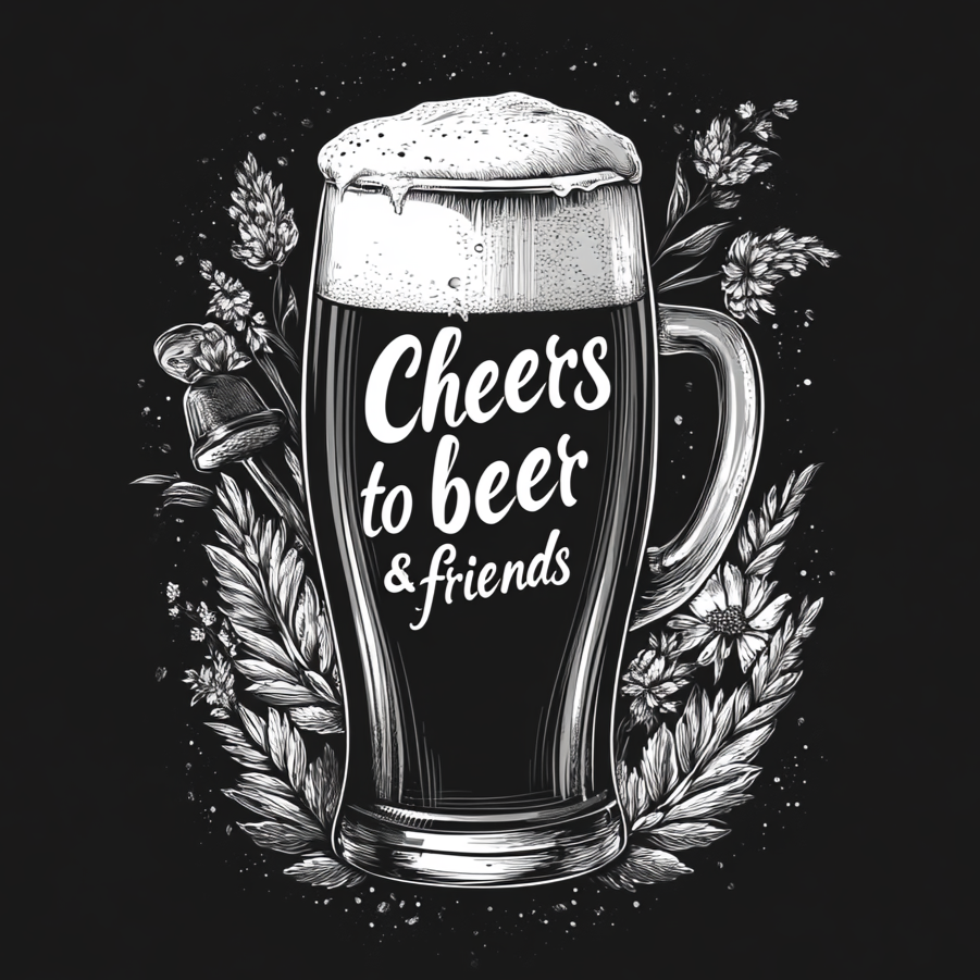 Beer Coasters, Set of 4