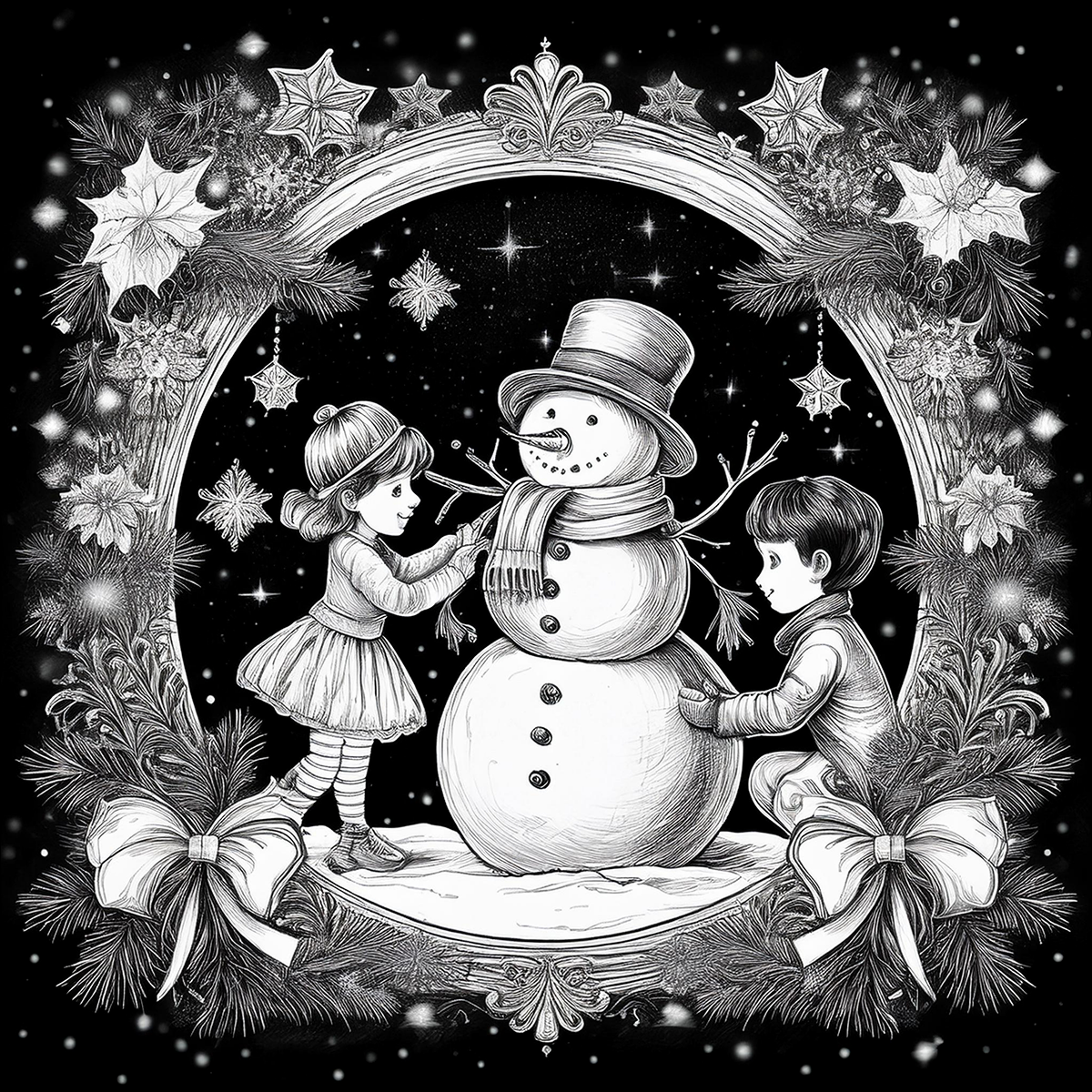 Christmas Coasters- Set of 4