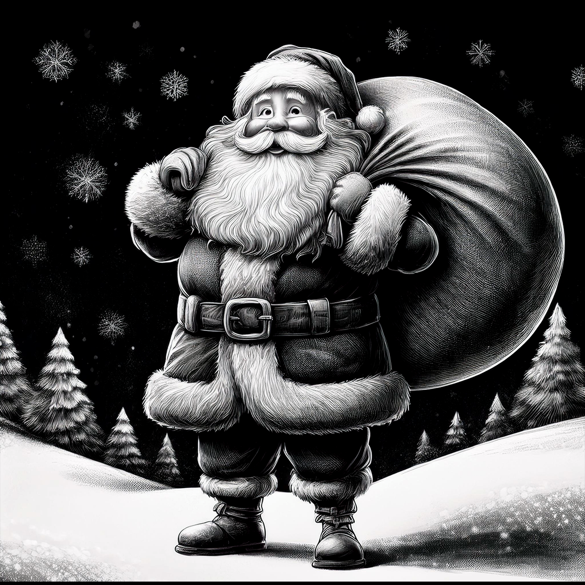 Christmas Coasters- Set of 4