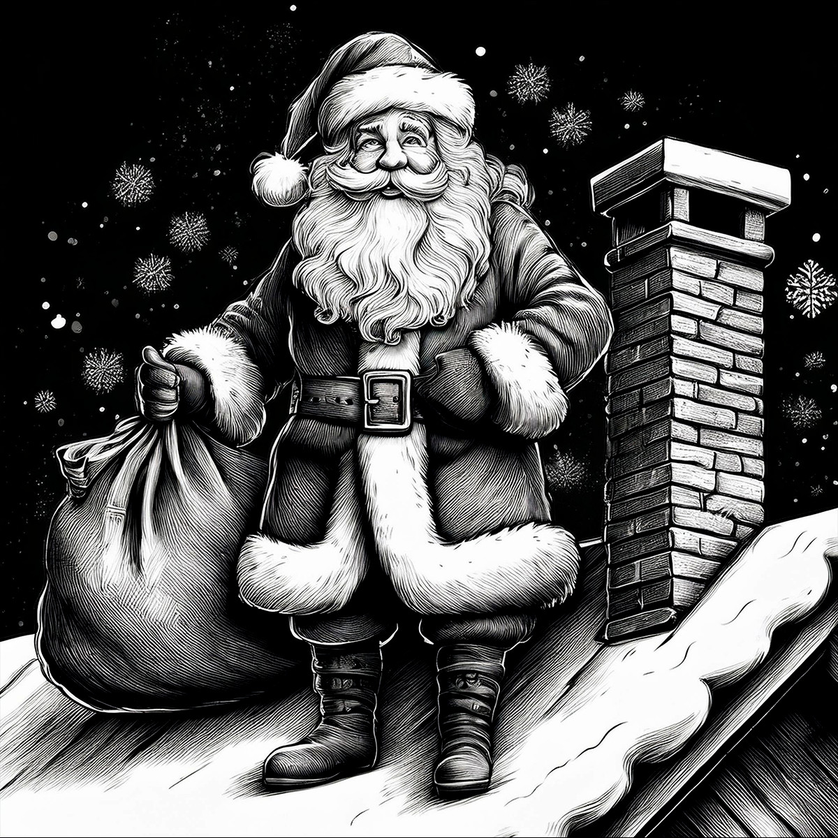 Christmas Coasters- Set of 4