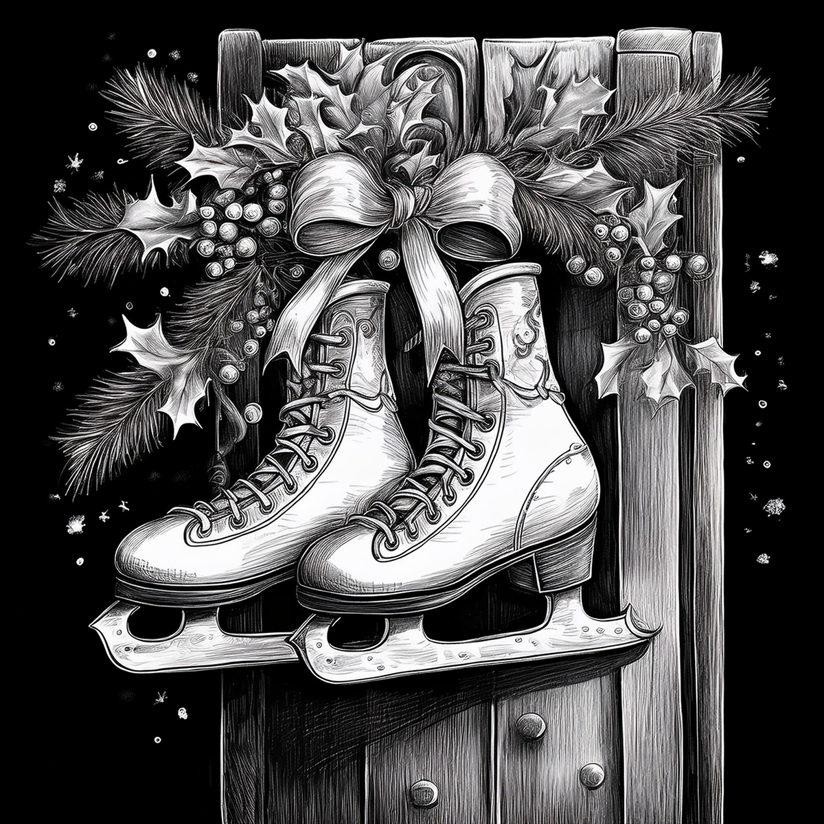 Christmas Coasters- Set of 4