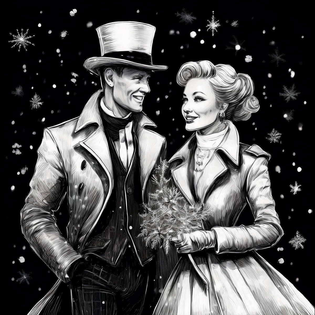 Christmas Coasters- Set of 4