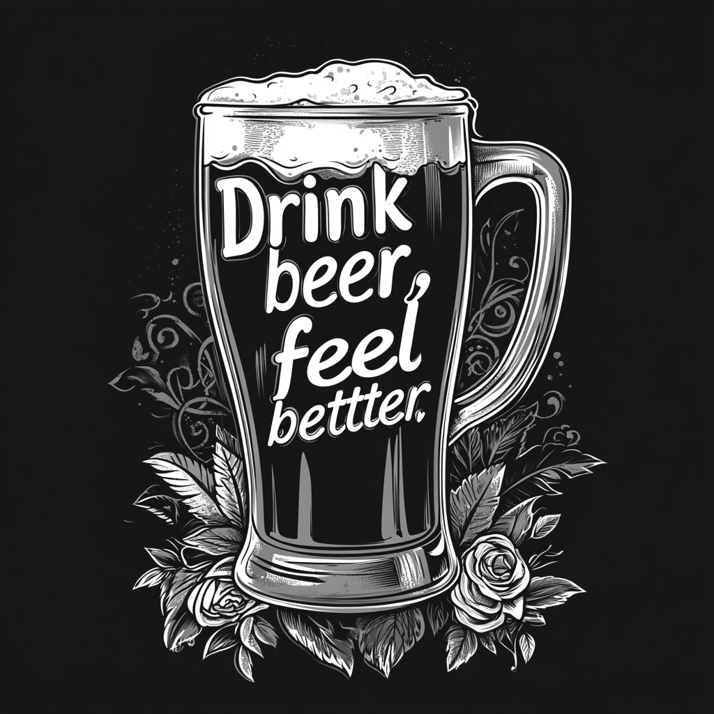 Beer Coasters, Set of 4