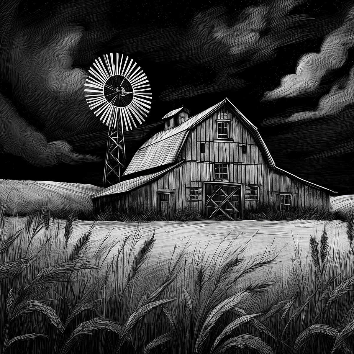 Farm Life Coasters- Set of 4