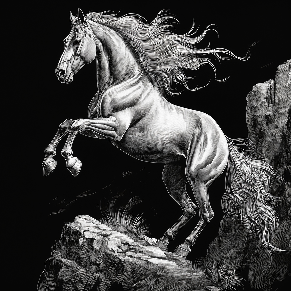 Horses Coasters- Set of 4