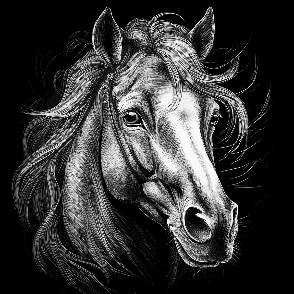 Horses Coasters- Set of 4