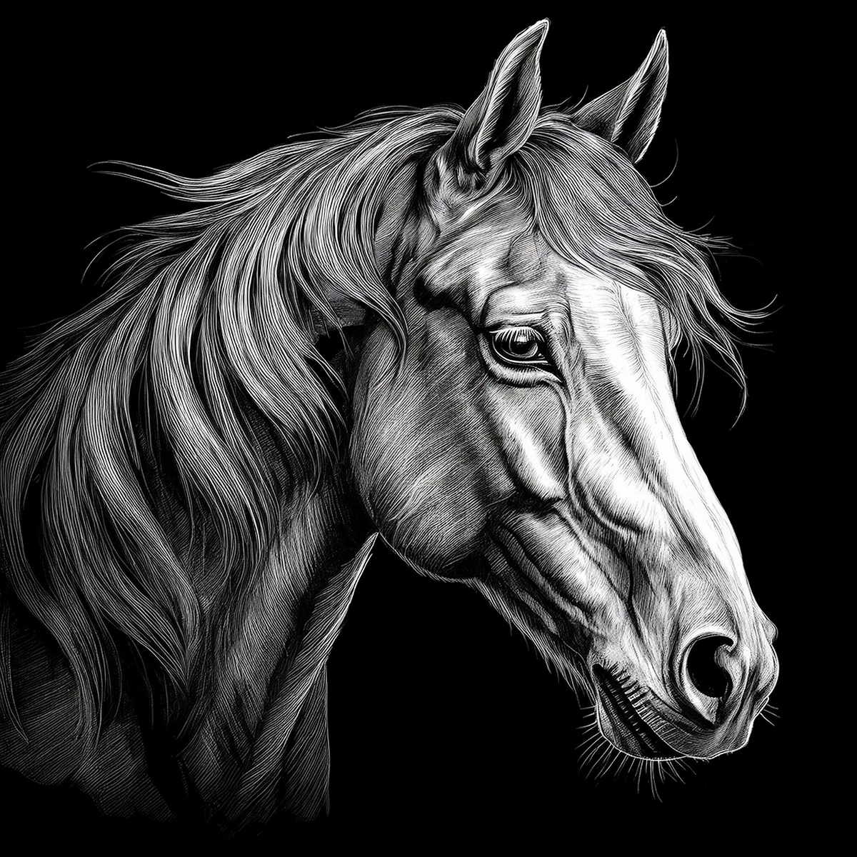 Horses Coasters- Set of 4