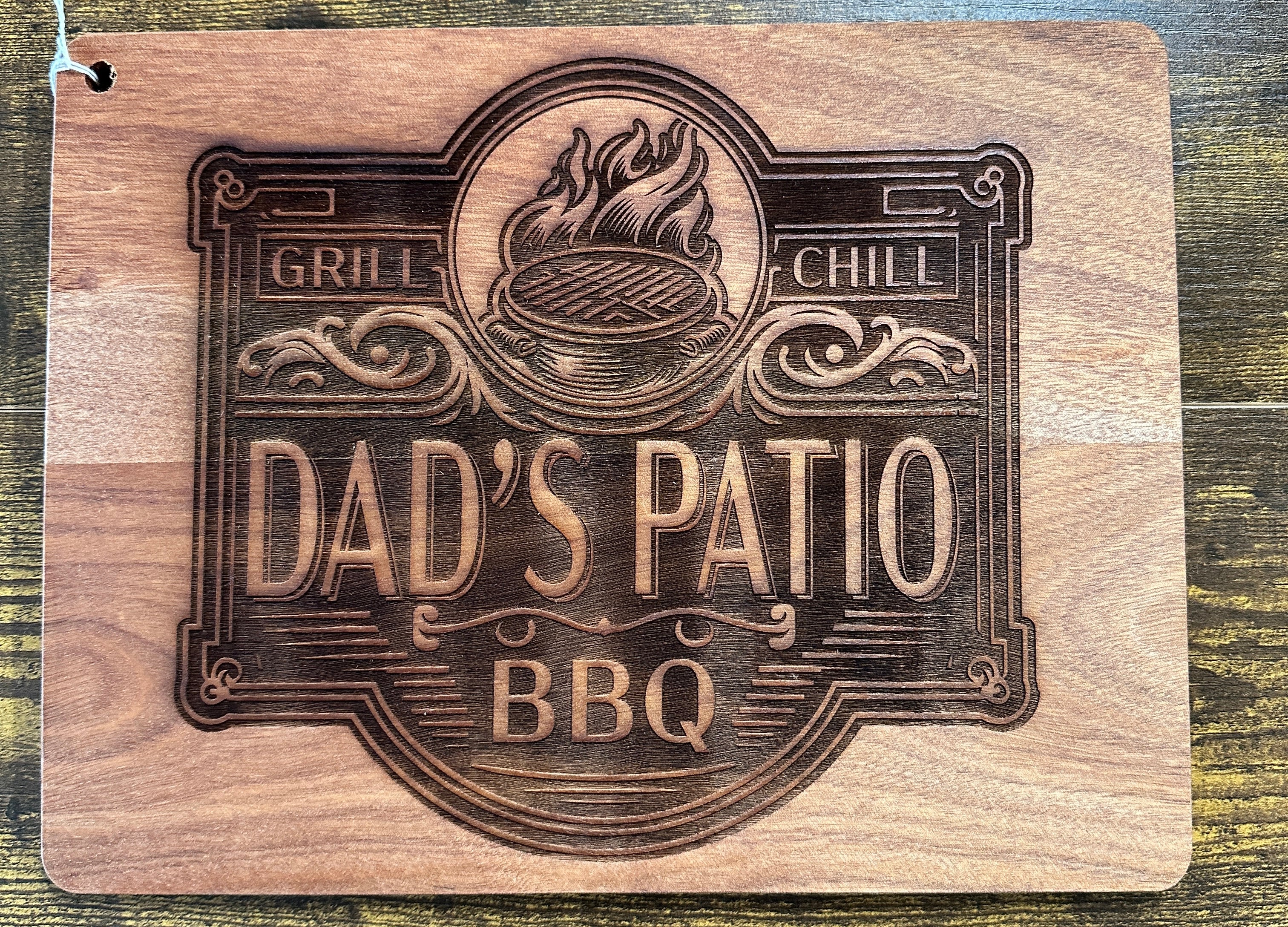 Walnut Cutting Board – Custom Engraved