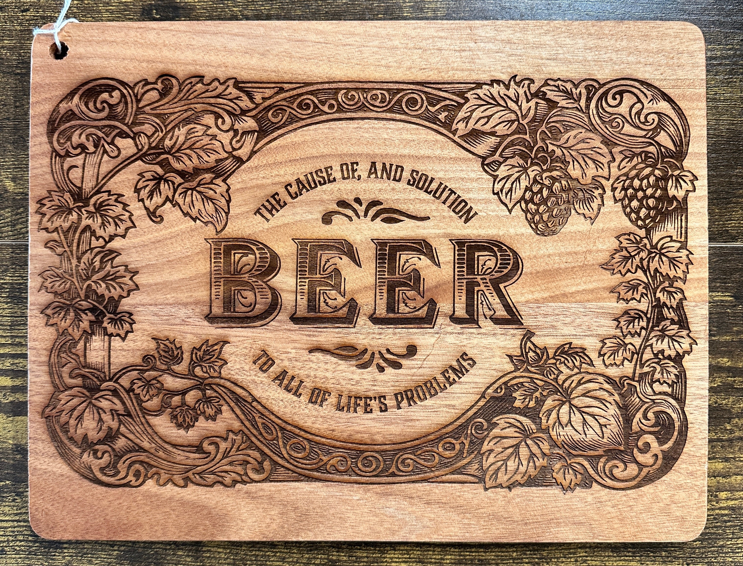 Walnut Cutting Board – Custom Engraved