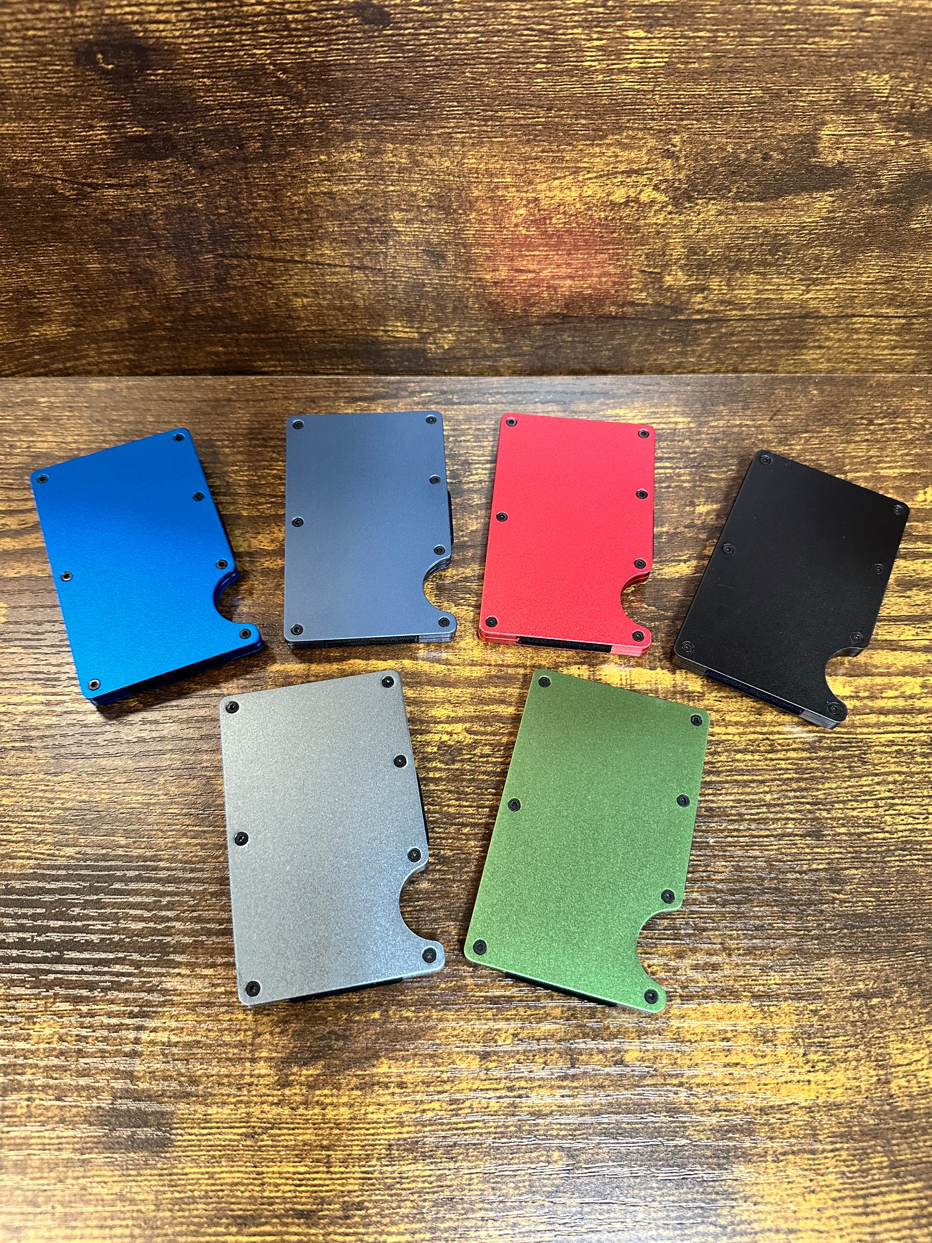 RFID Blocking Minimalist Metal Wallet – Slim Tactical Card Holder