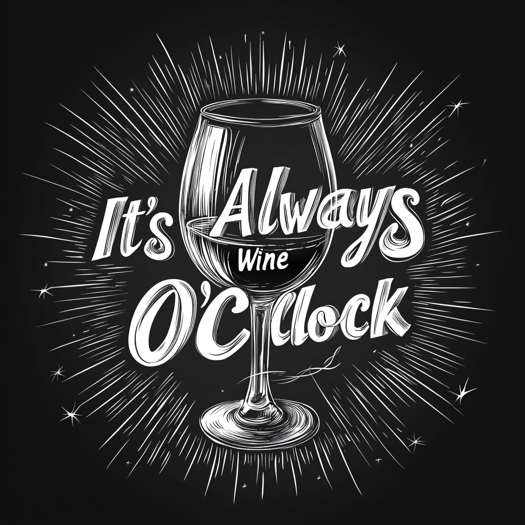 Wine Saying Coasters- Set of 4