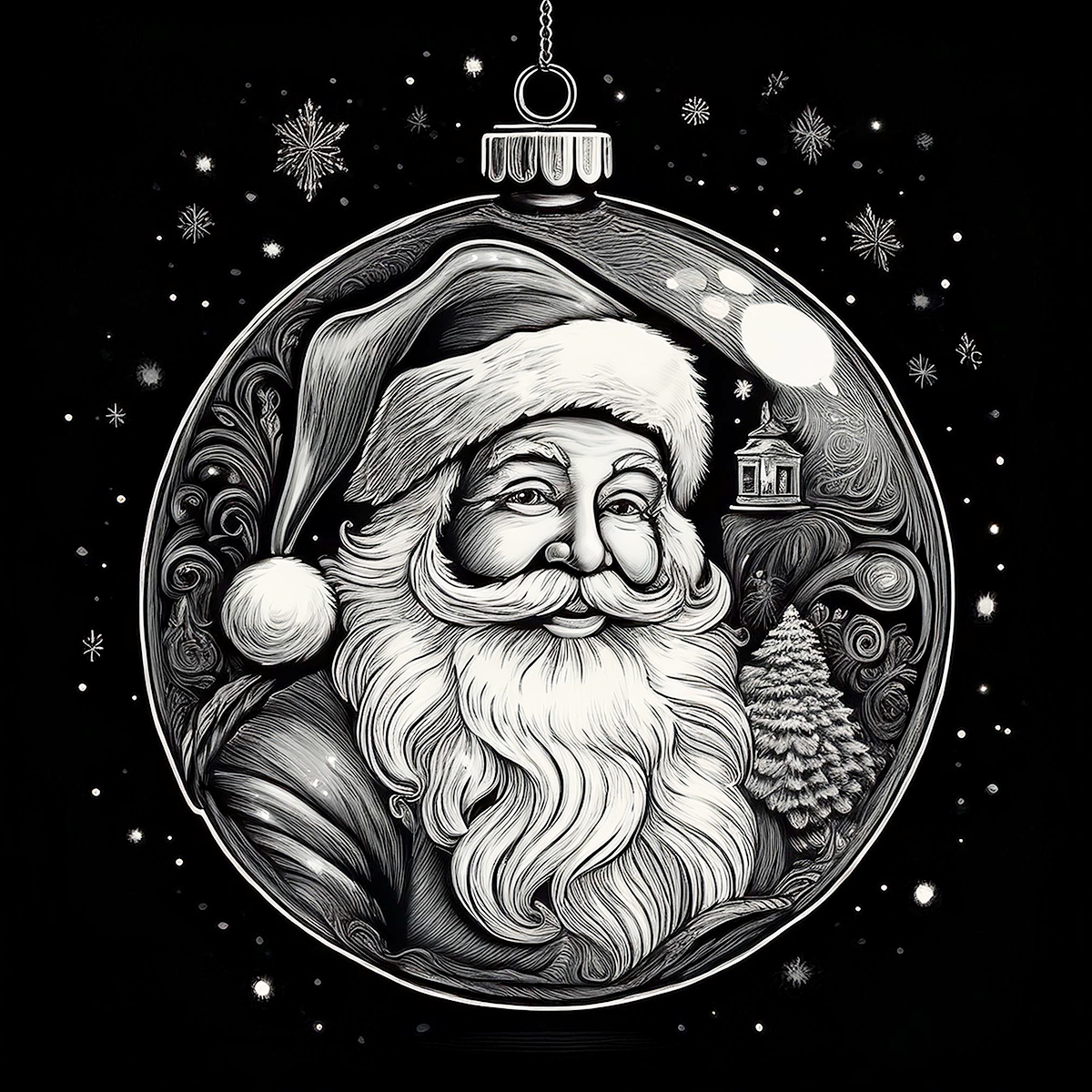 Christmas Ornament Coasters- Set of 4