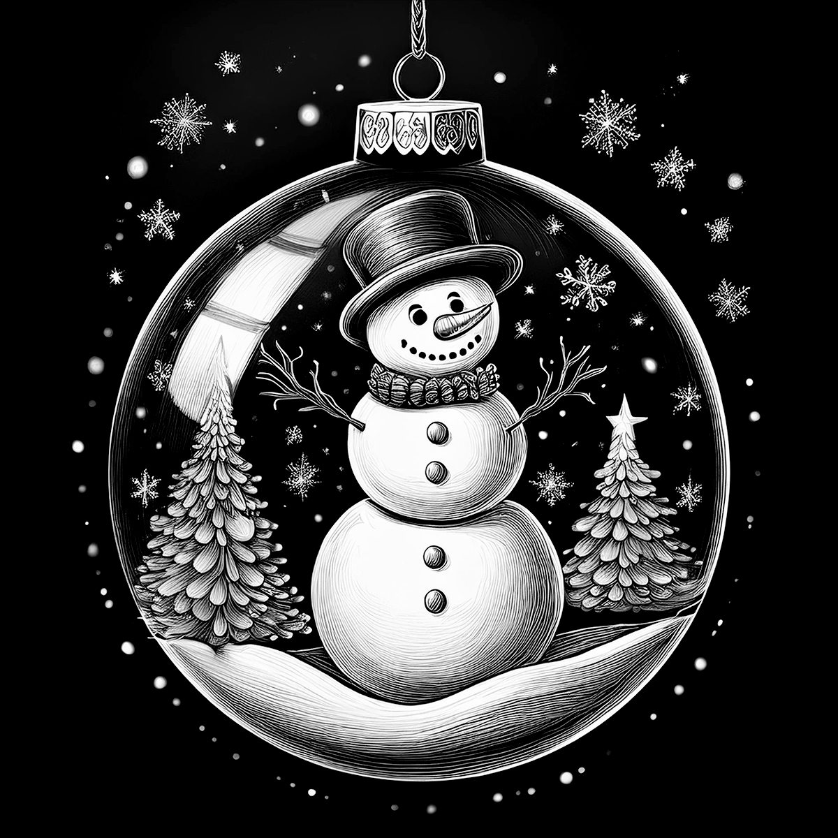 Christmas Ornament Coasters- Set of 4