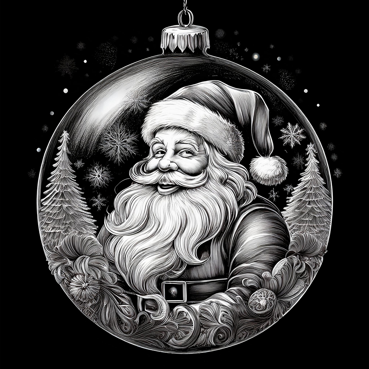 Christmas Ornament Coasters- Set of 4