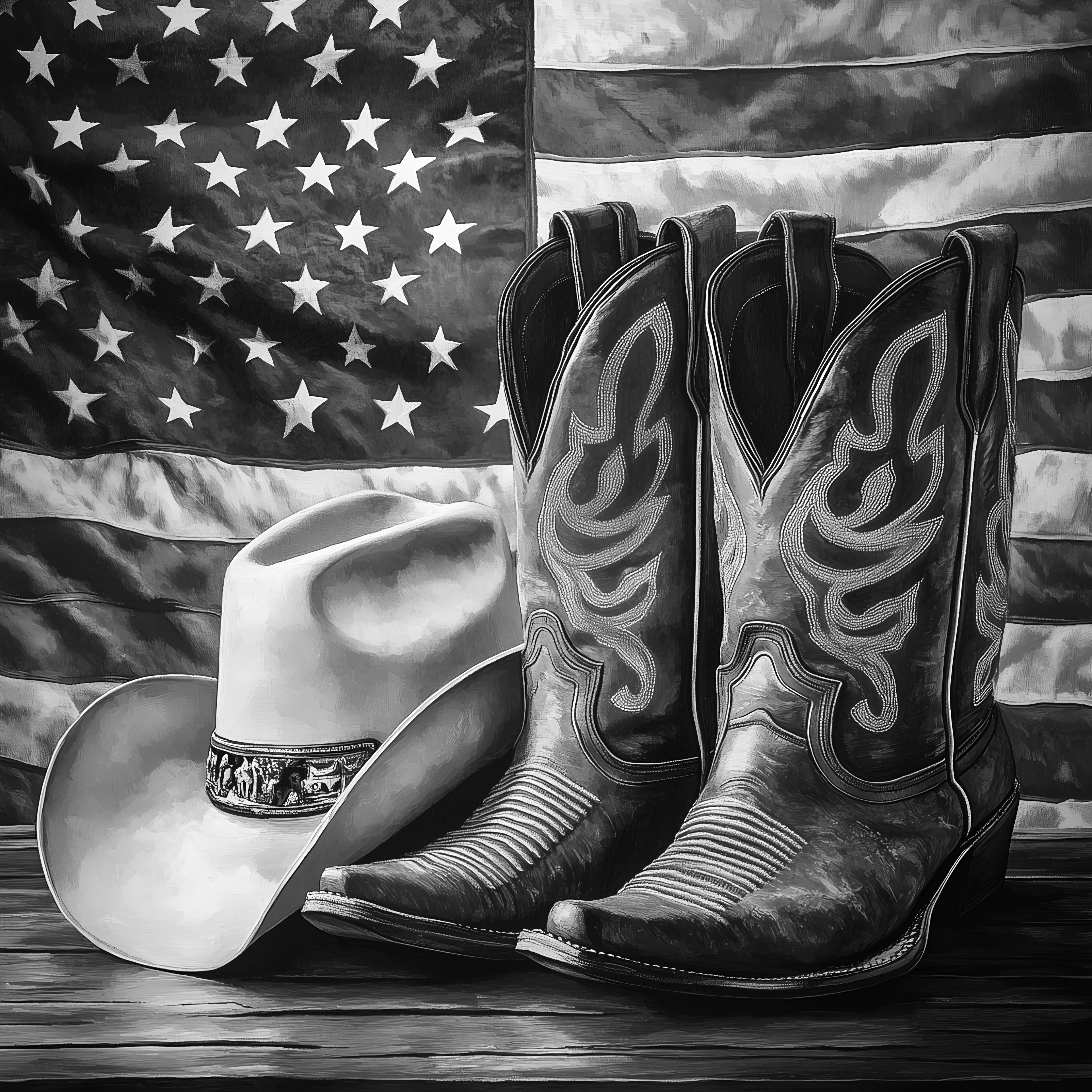 Wild West Coasters- Set of 4