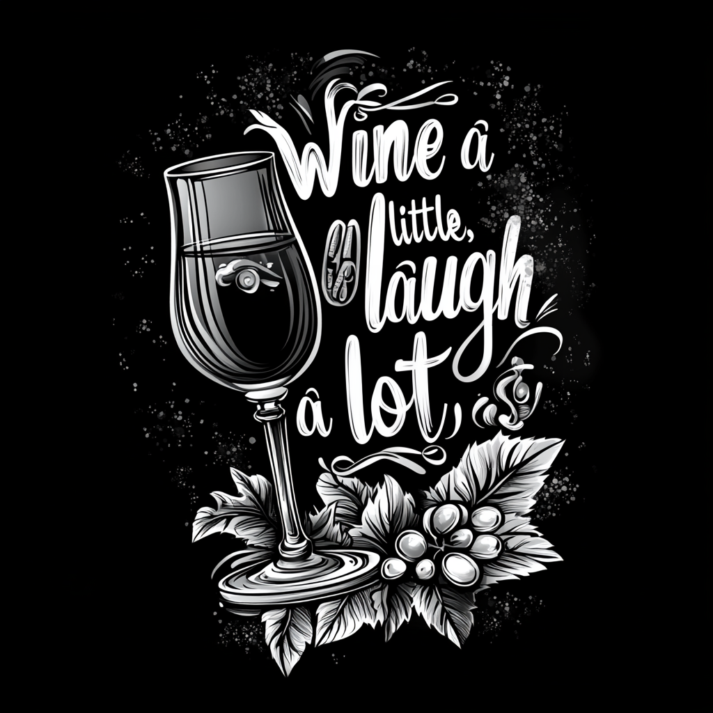 Wine Saying Coasters- Set of 4