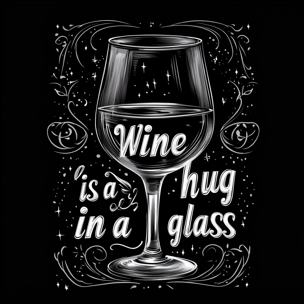 Wine Saying Coasters- Set of 4